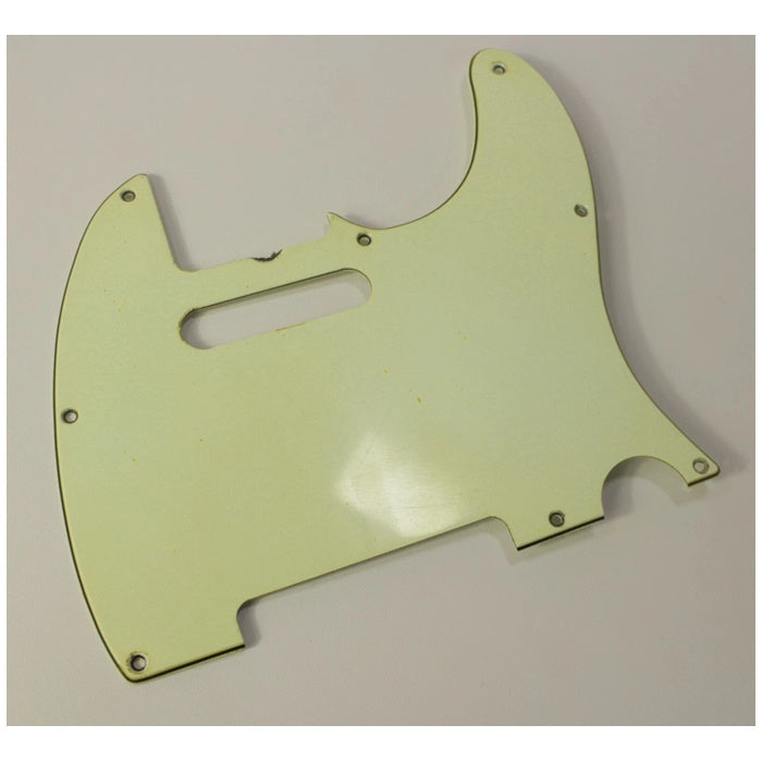 Aged 3 Ply 8 Hole 62 Pickguard For Telecaster Mint Green -  AGP067
