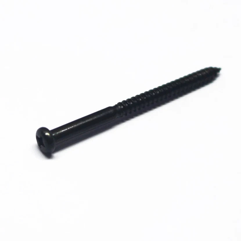 Pickup Mounting Screws For Fender Basses or Jazzmaster  (8) - Black