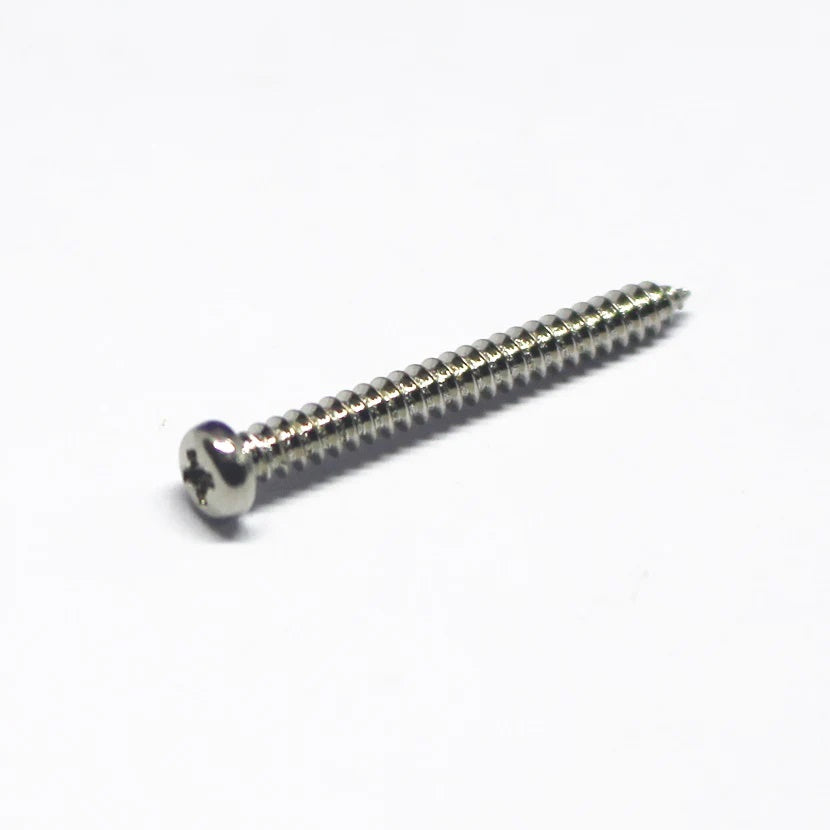 Neck Pickup Mounting Screws For Telecaster (4) - Nickel