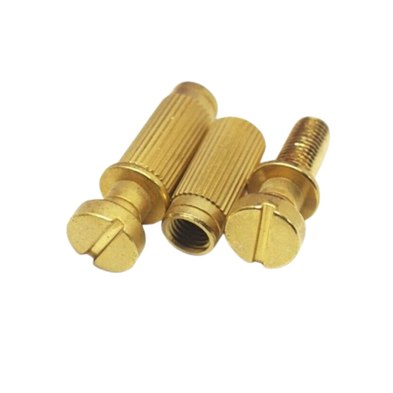 Montreux Guitars Aged Tailpiece Studs and Bushing Set - Gold
