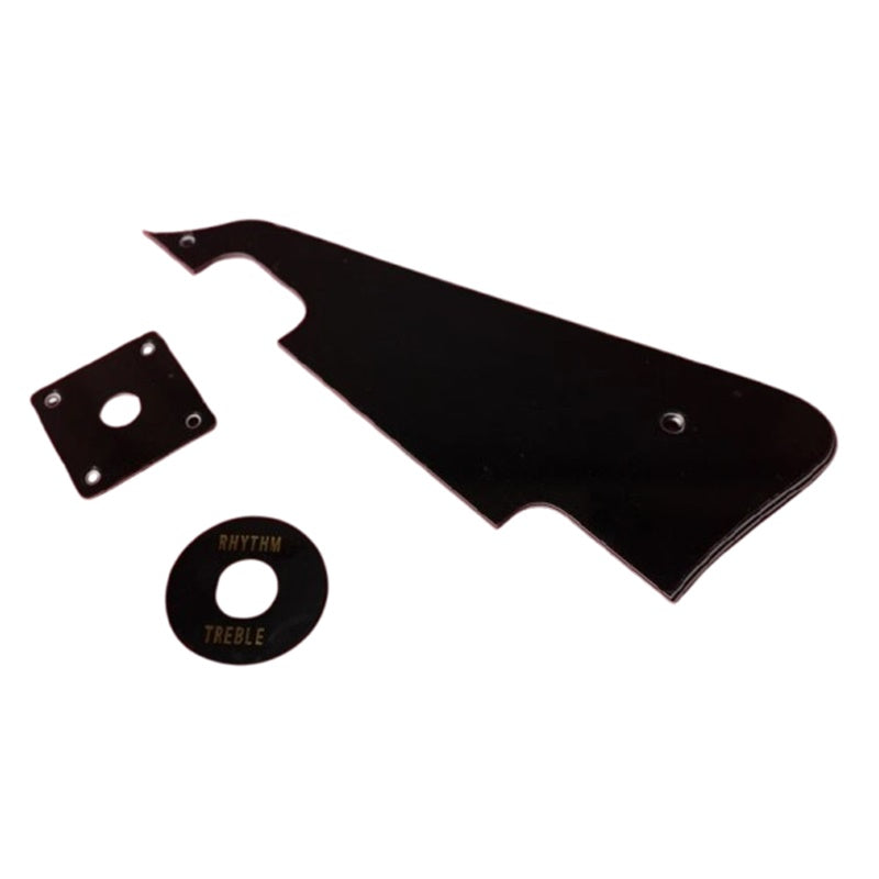 Plastic Parts Set For Historic 56 Les Paul Custom - Black