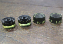 Load image into Gallery viewer, Aged Black CAB Speed Knobs Set (4) For Gibson Guitar
