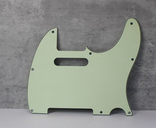 Load image into Gallery viewer, Telecaster Pickguard For Std USA Fender Tele - Light Mint Green
