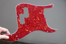 Load image into Gallery viewer, Precision P Bass Pickguard For USA Fender Red Brown Tortoise Shell Celluloid Top
