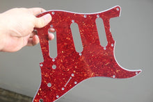 Load image into Gallery viewer, Standard Pickguard For 62 Strat For Fender  - Reddish Brown Tortoise Shell

