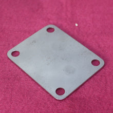 Load image into Gallery viewer, Aged Chrome Serial Number Stamped Neck Plate For Strat Tele 1959 - #34XXX
