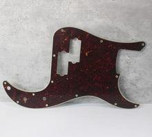 Load image into Gallery viewer, Pickguard For Fender Japan P Bass Dark Tortoise Shell Celluloid Top 4 Ply

