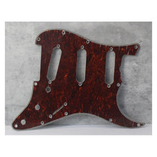 Load image into Gallery viewer, Standard Pickguard For 65, 66 Strat For USA Mex Fender  - Red Tortoise Shell

