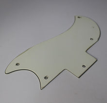 Load image into Gallery viewer, WDMUSIC Custom Pickguard For Gibson Half Faced SG White 3 Ply
