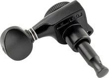 Load image into Gallery viewer, 6-in-line Locking Tuners 18:1 Strat Tele Guitars Metal Locking Cap -Black #05
