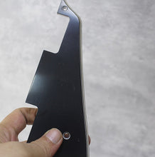 Load image into Gallery viewer, Aged Pickguard For Les Paul Custom Historic - Black 5 Ply
