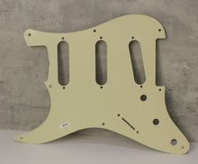 Load image into Gallery viewer, Aged 57 59 Pickguard For Fender Strat Wide Bevel - Vintage Cream
