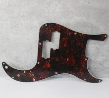 Load image into Gallery viewer, Pickguard For Fender Japan P Bass Brown Tortoise Shell Celluloid Top 4 Ply
