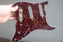 Load image into Gallery viewer, Standard Pickguard For 62 Strat For Fender  - Dark Brown Tortoise Shell

