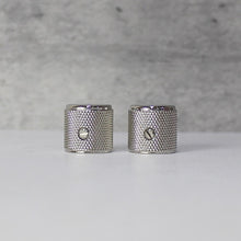 Load image into Gallery viewer, Aluminum Dome Flat Top Knobs For 60s Telecaster - Nickel
