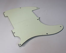 Load image into Gallery viewer, Telecaster Esquire Pickguard For Std USA Fender Tele - Mint Ivory
