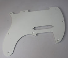 Load image into Gallery viewer, Pickguard 1 Ply 8 Hole Pickguard For Telecaster - White 1 Ply
