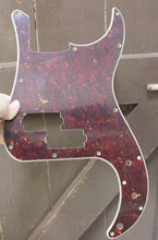 Load image into Gallery viewer, Pickguard For Fender Japan P Bass Dark Tortoise Shell Celluloid Top 4 Ply
