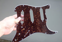 Load image into Gallery viewer, Standard Pickguard For 62 Strat For Fender  - Dark Brown Tortoise Shell
