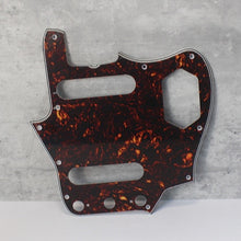 Load image into Gallery viewer, Pickguard For 62 Fender Jaguar Brown Tortoise Shell Celluloid Top White Back
