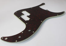 Load image into Gallery viewer, Pickguard For Fender Japan P Bass Dark Tortoise Shell Celluloid Top 4 Ply
