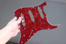 Load image into Gallery viewer, Standard Pickguard For 62 Strat For Fender  - Reddish Brown Tortoise Shell
