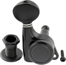 Load image into Gallery viewer, 6-in-line Locking Tuners 18:1 Strat Tele Guitars Metal Locking Cap -Black #05
