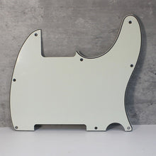 Load image into Gallery viewer, Telecaster Esquire Pickguard For Std USA Fender Tele - Parchment White
