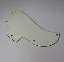 Load image into Gallery viewer, WDMUSIC Custom Pickguard For Gibson Half Faced SG White 3 Ply
