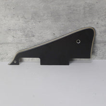 Load image into Gallery viewer, Aged Pickguard For Les Paul Custom Historic - Black 5 Ply

