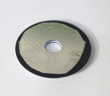 Load image into Gallery viewer, 58 Flying V Replacement Round Jack Plate For Gibson USA - Black 3 Ply
