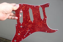 Load image into Gallery viewer, Standard Pickguard For 62 Strat For Fender  - Reddish Brown Tortoise Shell
