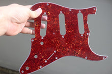 Load image into Gallery viewer, Standard Pickguard For 62 Strat For Fender  - Reddish Brown Tortoise Shell
