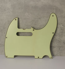 Load image into Gallery viewer, Aged 68 69 Pickguard Pearloid Back For Telecaster - Mint Green
