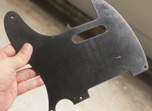 Load image into Gallery viewer, Aged Lefty Black 1 Ply Pickguard For 50s Telecaster  -  AGP062

