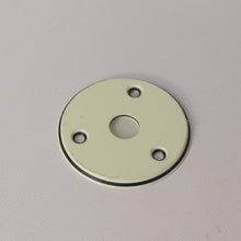 Load image into Gallery viewer, 58 Flying V Replacement Round Jack Plate For Gibson USA - Cream 3 Ply
