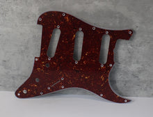 Load image into Gallery viewer, Standard Pickguard For 62 Strat For Fender  - Reddish Brown Tortoise Shell
