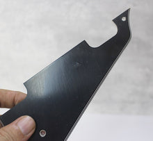Load image into Gallery viewer, Aged Pickguard For 54 Les Paul Custom Historic For P90 Pickups - Black 5 Ply
