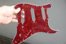 Load image into Gallery viewer, Standard Pickguard For 62 Strat For Fender  - Reddish Brown Tortoise Shell
