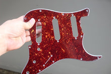 Load image into Gallery viewer, Standard Pickguard For 62 Strat For Fender  - Reddish Brown Tortoise Shell
