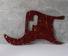 Load image into Gallery viewer, Precision P Bass Pickguard For USA Fender Red Brown Tortoise Shell Celluloid Top
