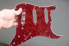 Load image into Gallery viewer, Standard Pickguard For 62 Strat For Fender  - Reddish Brown Tortoise Shell
