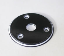 Load image into Gallery viewer, 58 Flying V Replacement Round Jack Plate For Gibson USA - Black 3 Ply
