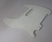 Load image into Gallery viewer, Pickguard 1 Ply 8 Hole Pickguard For Telecaster - White 1 Ply
