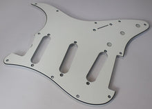 Load image into Gallery viewer, B Stock 64 65 66 67 Pickguard For Strat White 3 Ply
