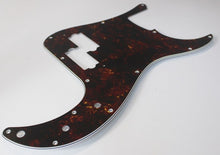 Load image into Gallery viewer, Pickguard For Fender Japan P Bass Brown Tortoise Shell Celluloid Top 4 Ply
