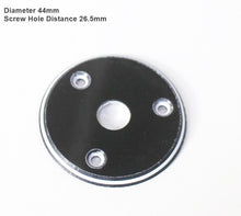 Load image into Gallery viewer, 58 Flying V Replacement Round Jack Plate For Gibson USA - Parchment 3 Ply
