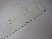 Load image into Gallery viewer, Flying V 70s Reissue Pickguard For Gibson Guitars - Parchment 3 Ply
