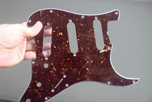 Load image into Gallery viewer, Standard Pickguard For 62 Strat For Fender  - Dark Brown Tortoise Shell
