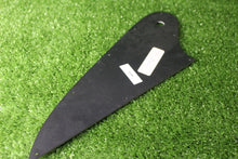 Load image into Gallery viewer, Pickguard For Gibson Reverse Firebird Gold Logo Black #0259 - Used
